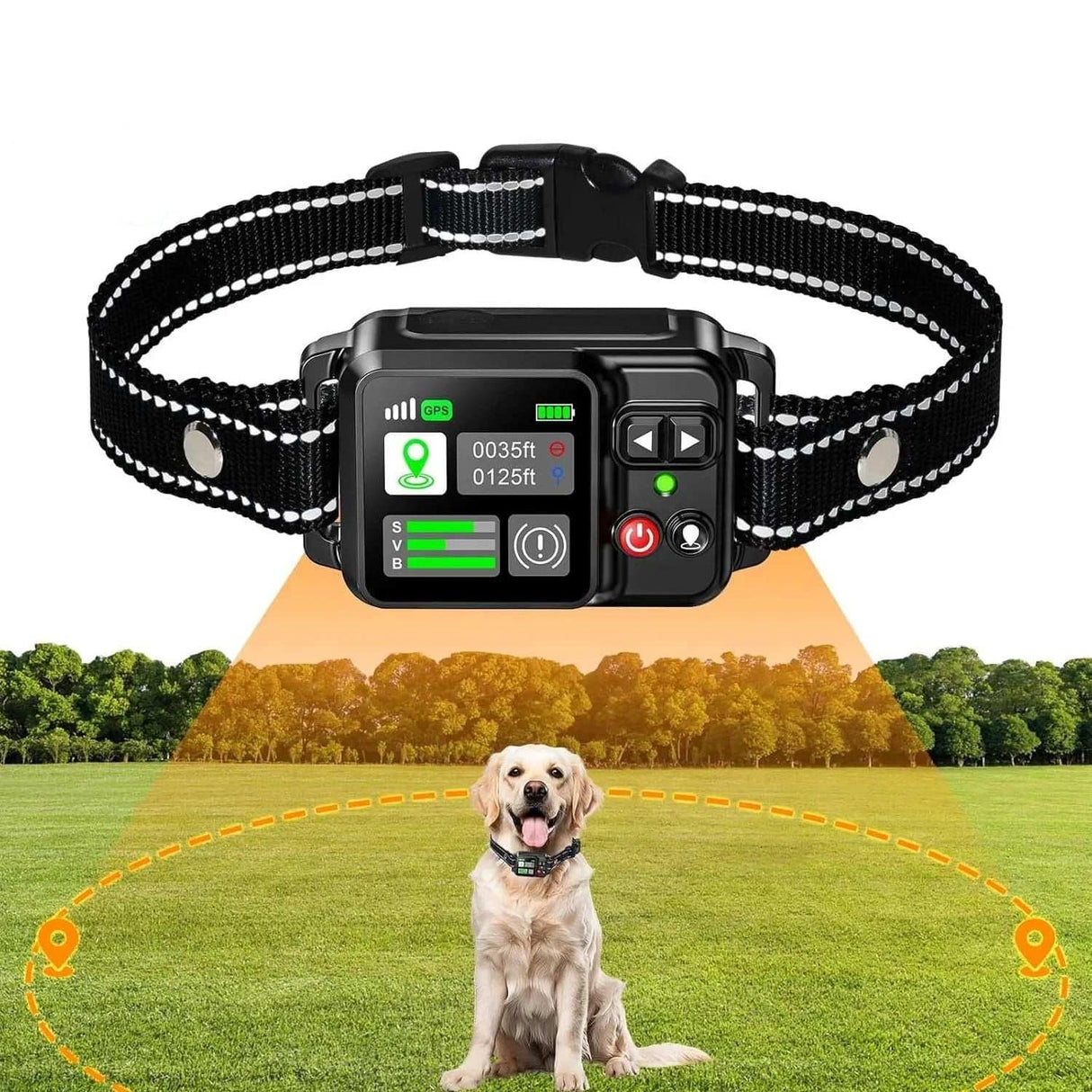 GPS Wireless Dog Fence & Training Collar Dog Stuff