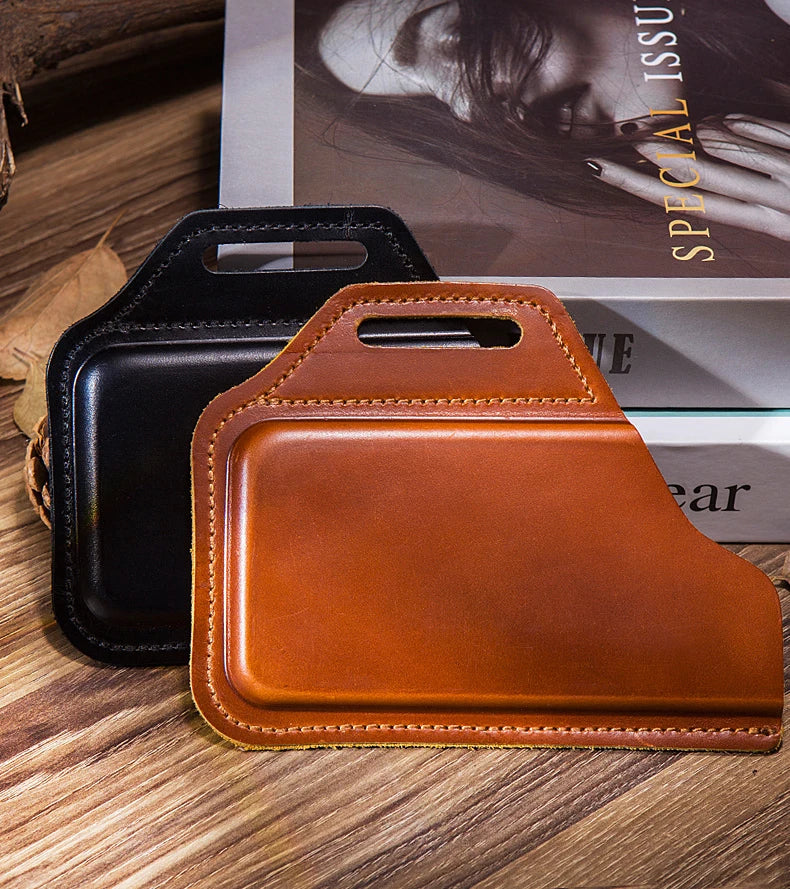 Genuine Leather Belt Phone Holster phone stuff