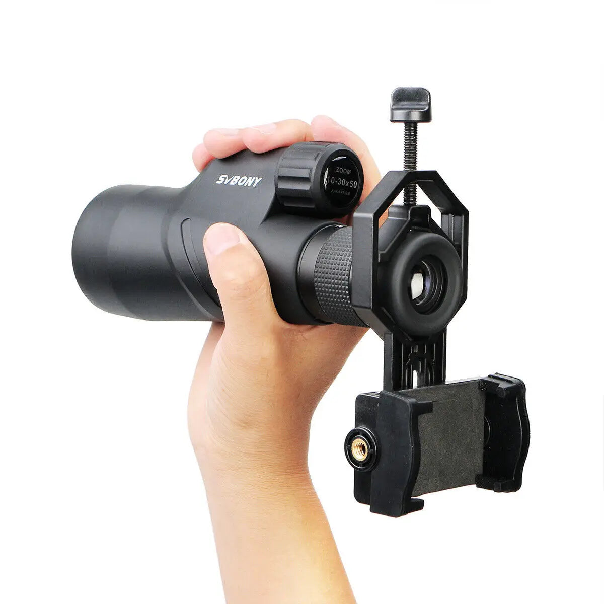 Glove Box Ready 10-30x50 Monocular IPX7 Optics