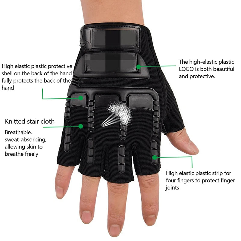 Half Finger Gloves Anti-Slip Safety & Work gloves