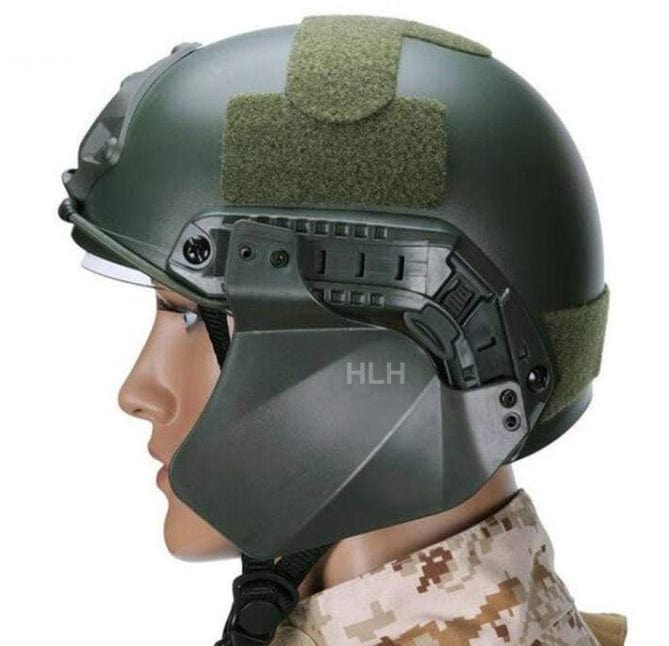 Helmet Side Cover Ear & Neck Protection Helmet & Pack Accessories