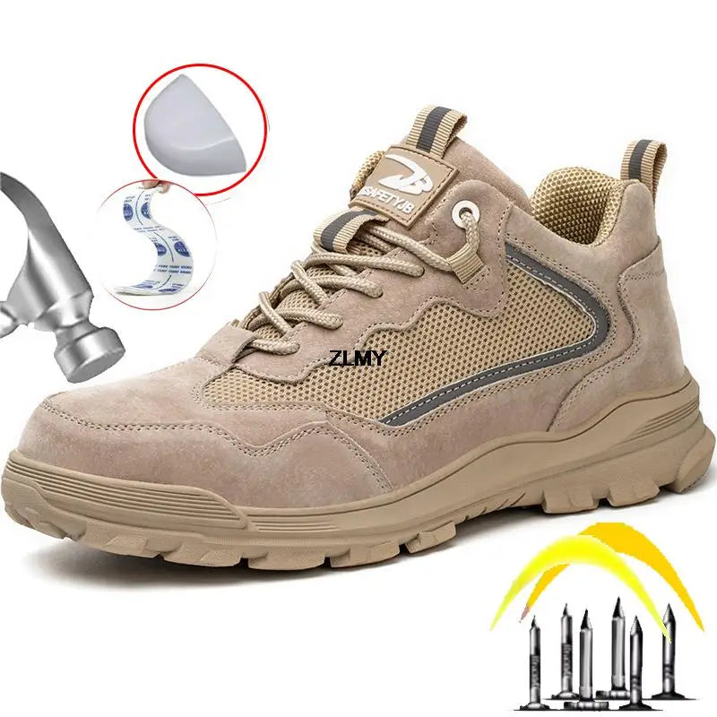 Impact Proof Protective Work Safety Shoe Adventure Footware