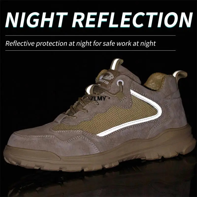 Impact Proof Protective Work Safety Shoe Adventure Footware