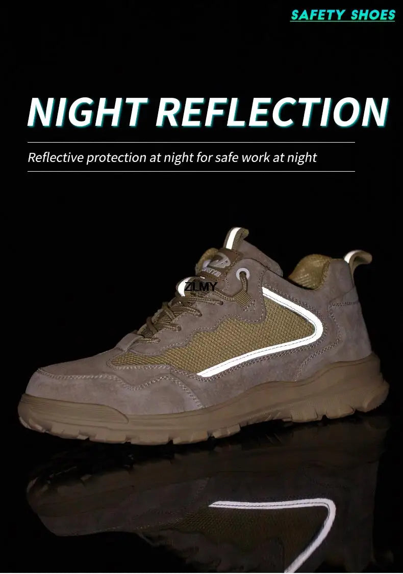 Impact Proof Protective Work Safety Shoe Adventure Footware