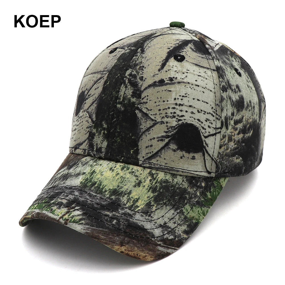 Jungle Leaf Camouflage Hats & Caps Cotton 16 designs Hats