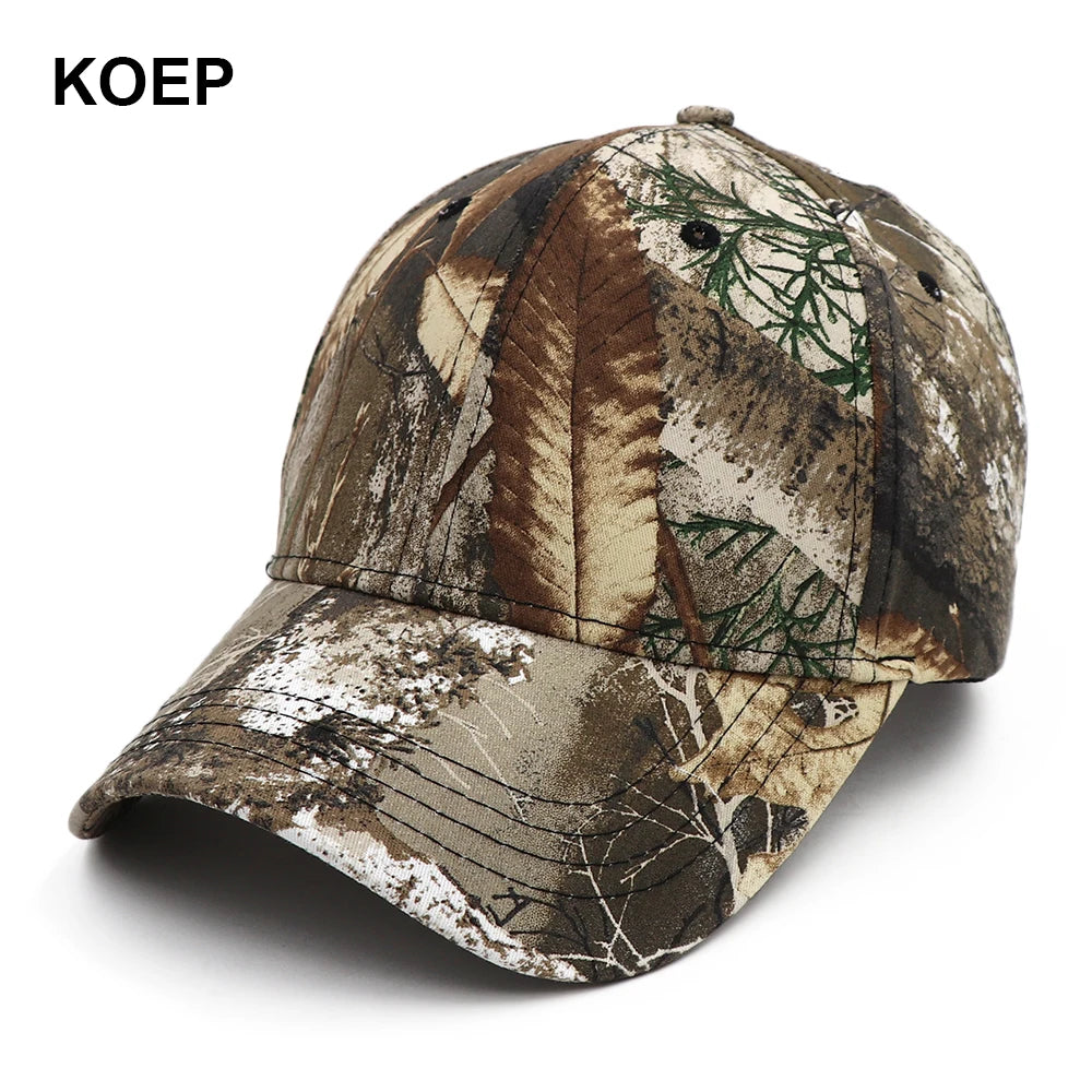 Jungle Leaf Camouflage Hats & Caps Cotton 16 designs Hats
