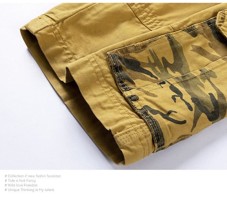 Limited Edition Camouflage Men Cargo Shorts Cargo Pants