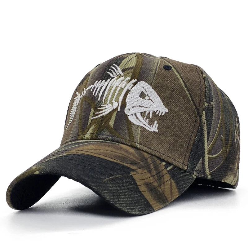 Luminous Camo Fishing Baseball Cap tactical caps