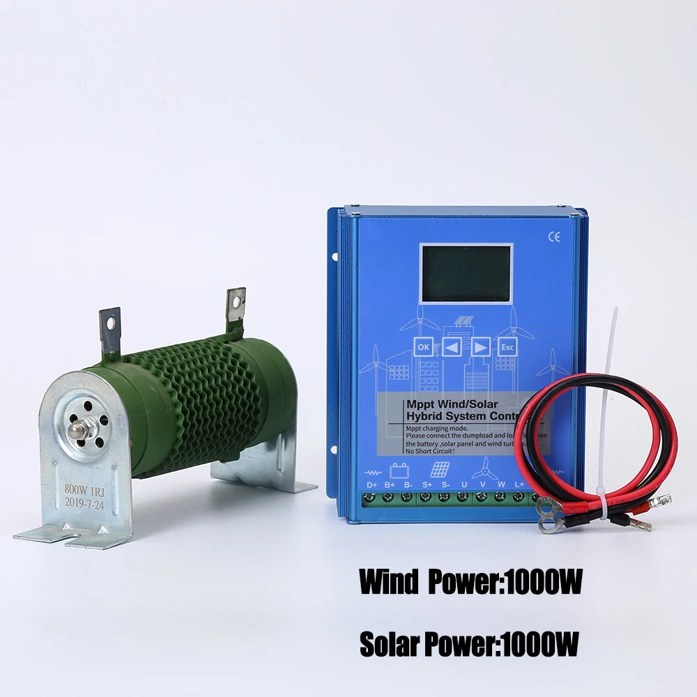 MPPT Hybrid Controller Wind & Solar 1kw 2kw 3kw & Dump Load Resistor Wind & Solar Controllers