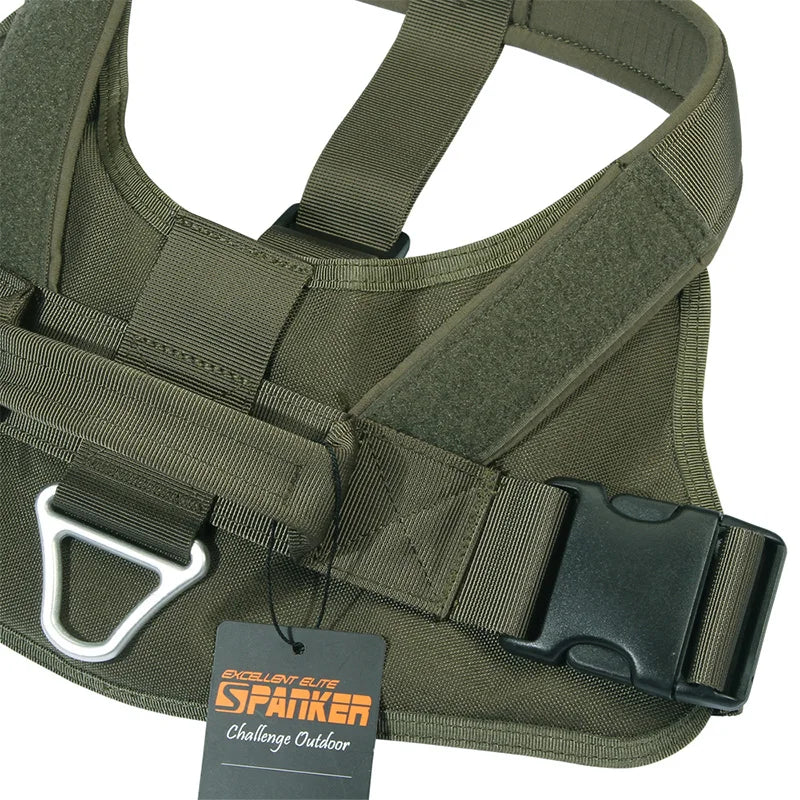 Military-Grade Tactical Dog Harness Dog Stuff
