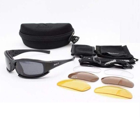 Military Polarized Sun Glasses Kit Optics