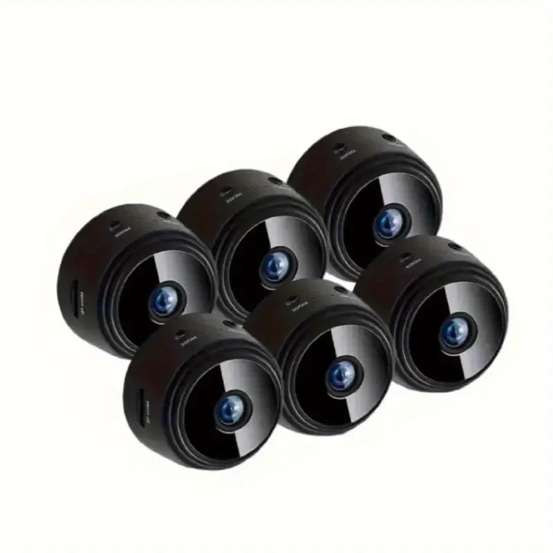 Mobile Wireless-Security-Camera-with-Magnetic-Base Security Cameras
