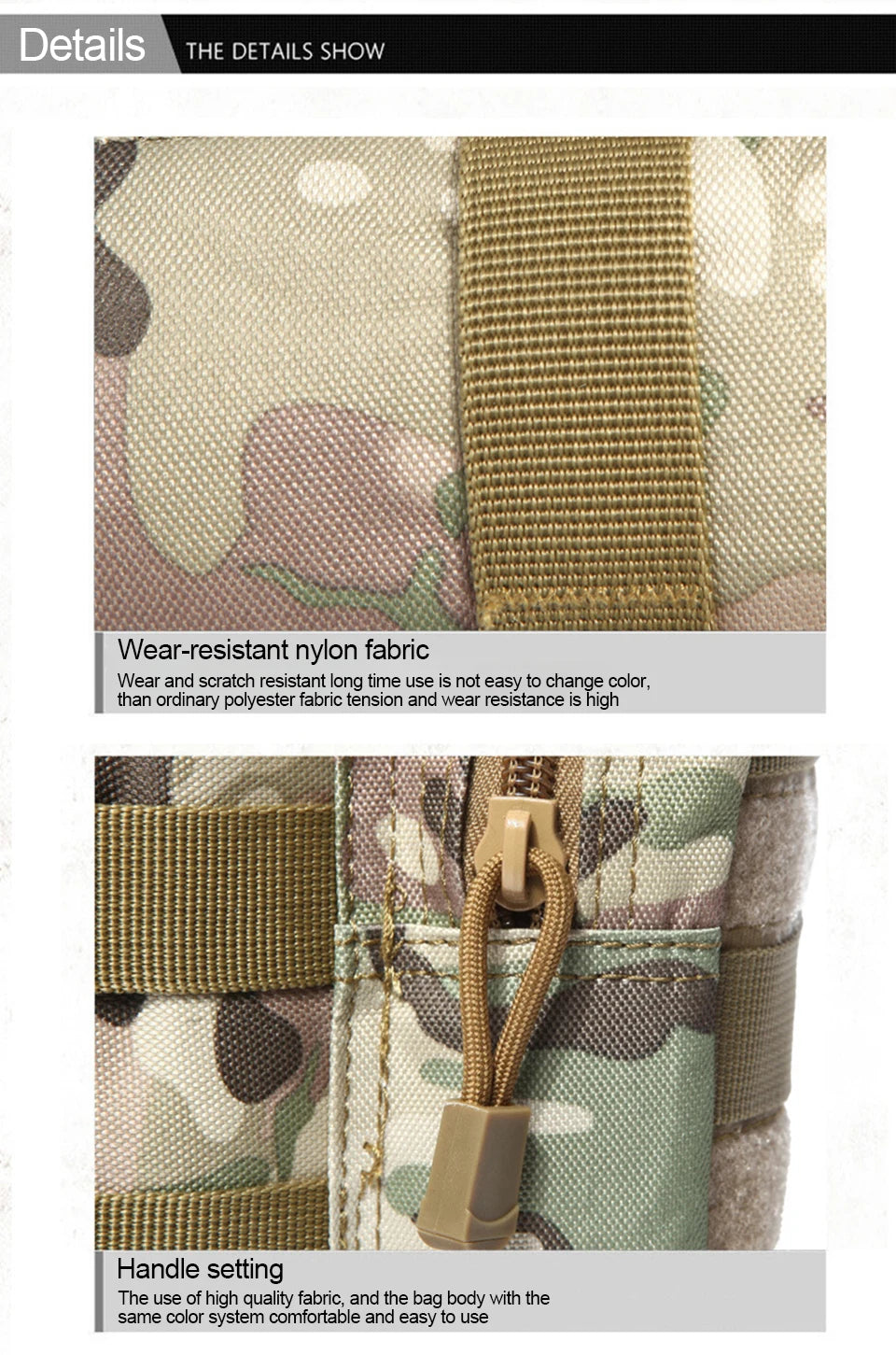 Molle Water Bottle Thermos Bag Holder Molle