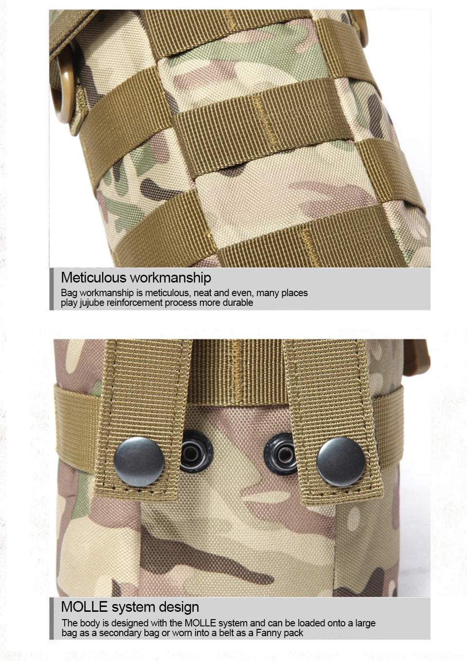 Molle Water Bottle Thermos Bag Holder Molle