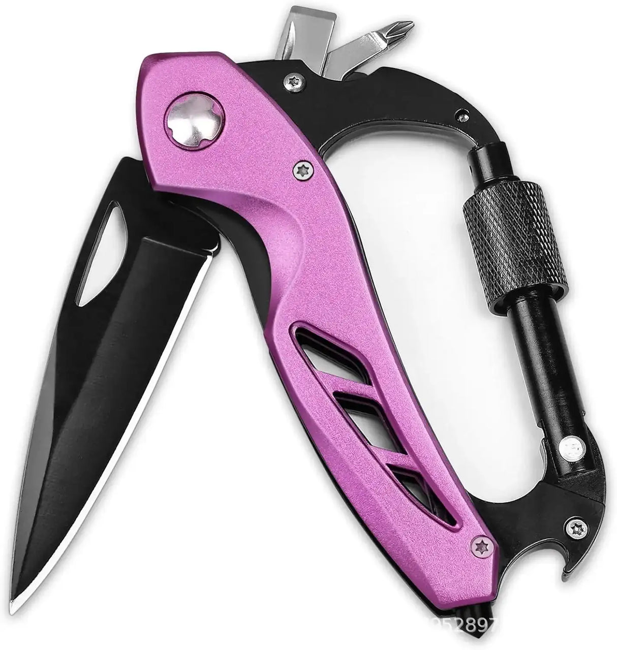 Multi-Tool Carabiner - Camping EDC Clip Multi-tools