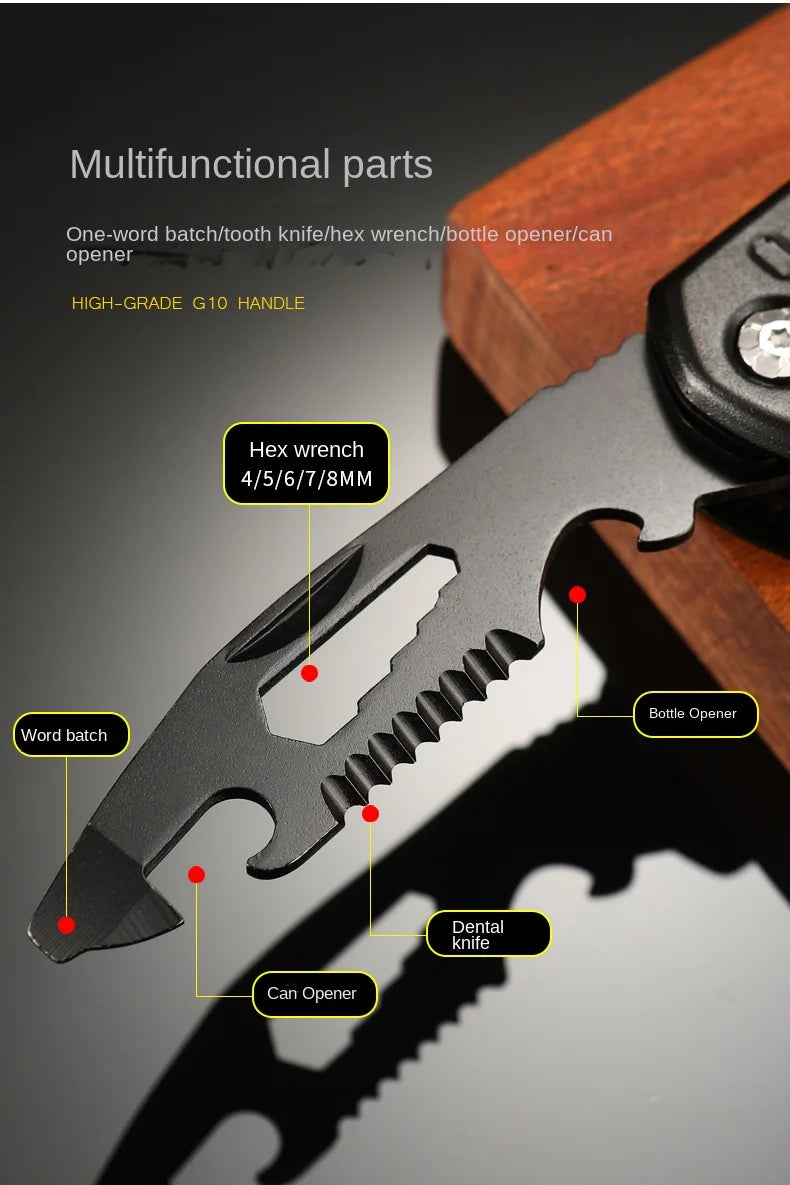 Multitool Pliers Hammer Adjustable Spanner Stainless Steel Multi-tools