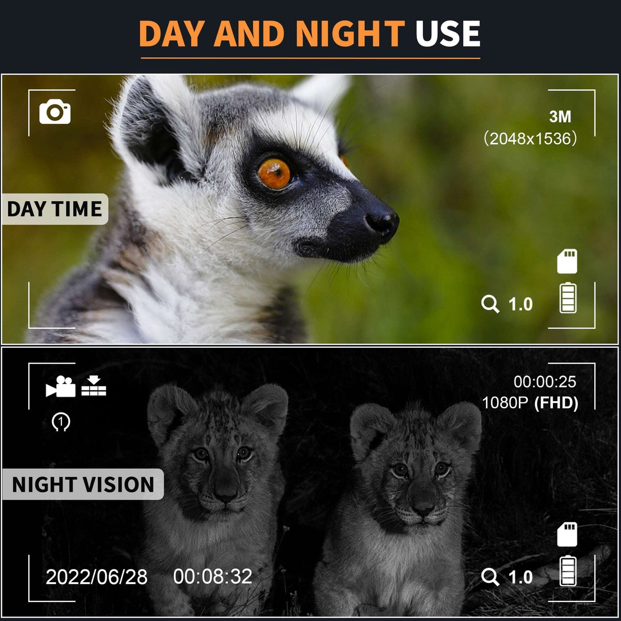 NV8000 Night Vision Google Binoculars Head mountable Infrared Optics