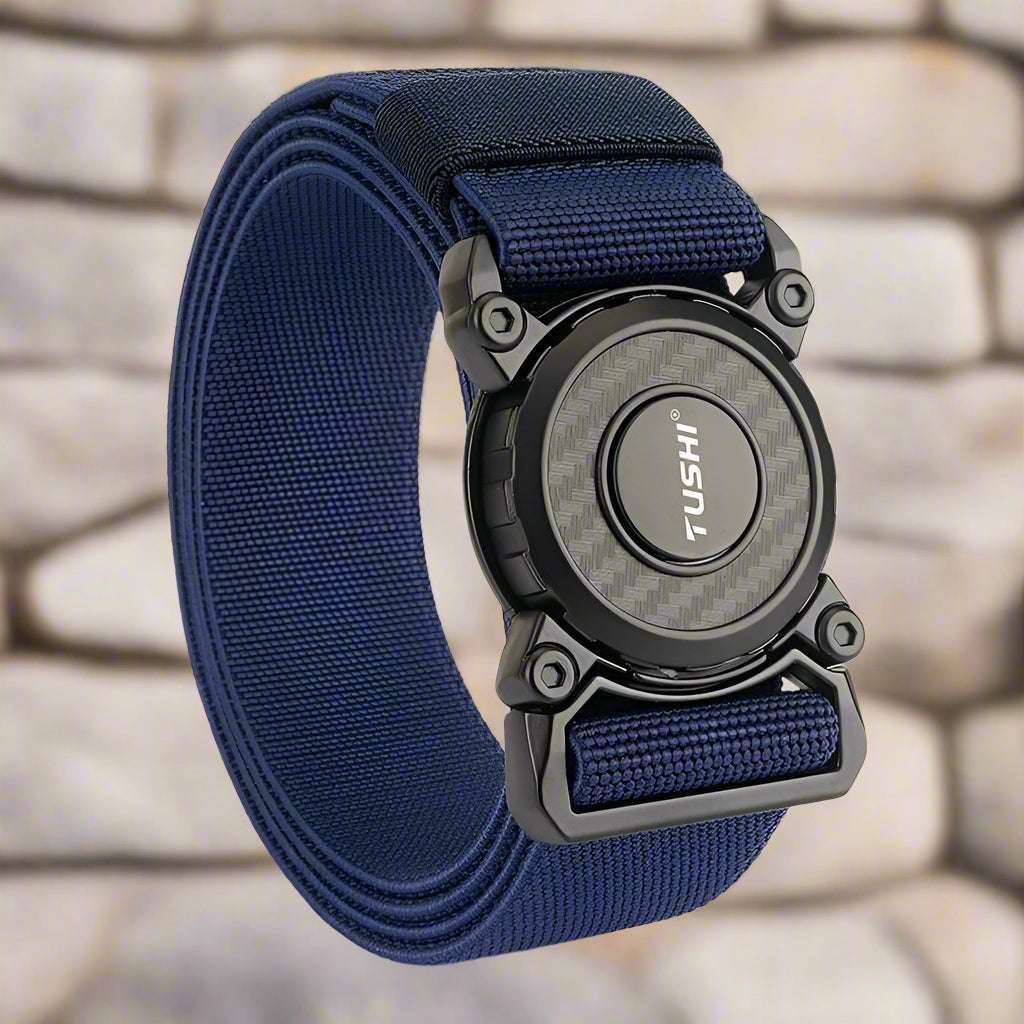 New Rotary Quick Release Metal Buckle Belts tacticle clothing