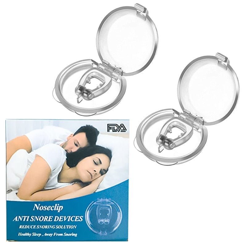 Night time Breathing Aid Sleep Comfort Nose Clips Health
