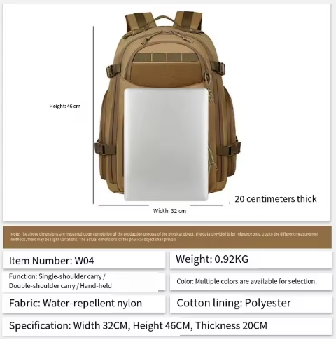 Outdoor Backpack 1000D Molle 35ltrs Helmets & Packs
