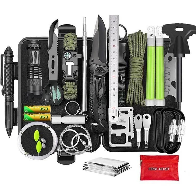 Outdoor First Aid & Tool Kits Set survival