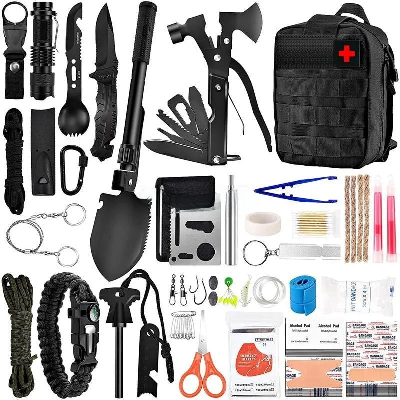 Outdoor First Aid & Tool Kits Set survival