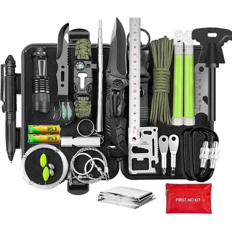 Outdoor First Aid & Tool Kits Set survival