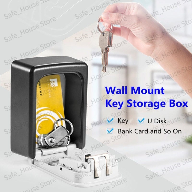 Outdoor Key Safe & Lock Box. Medium & Large key safe