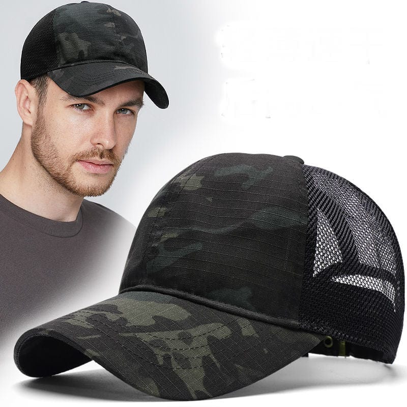 Outdoors light & thin Camo vented Caps tactical caps