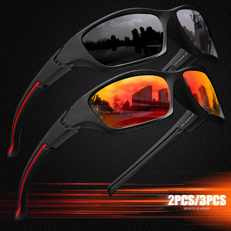 Polarized UV400 Sports Sunnys, Unbreakable Anti-Glare Optics