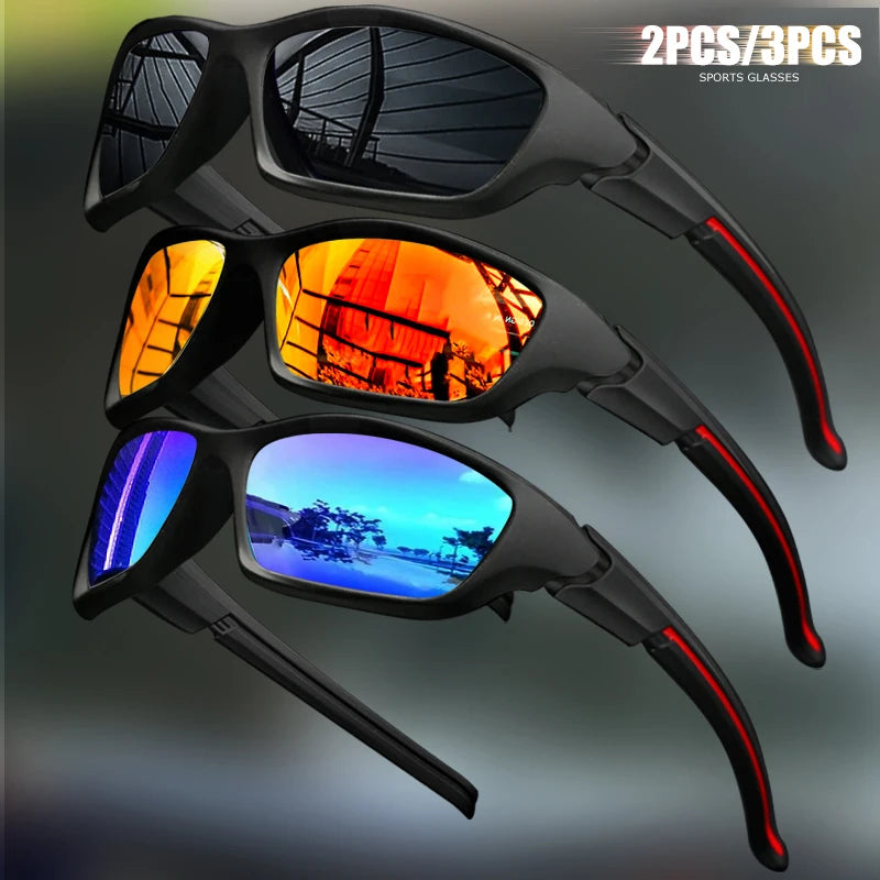 Polarized UV400 Sports Sunnys, Unbreakable Anti-Glare Optics