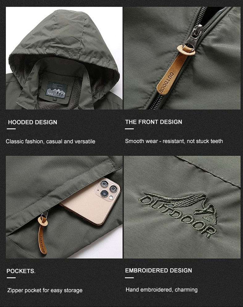 Polyamide Windbreaker Field Jacket jackets