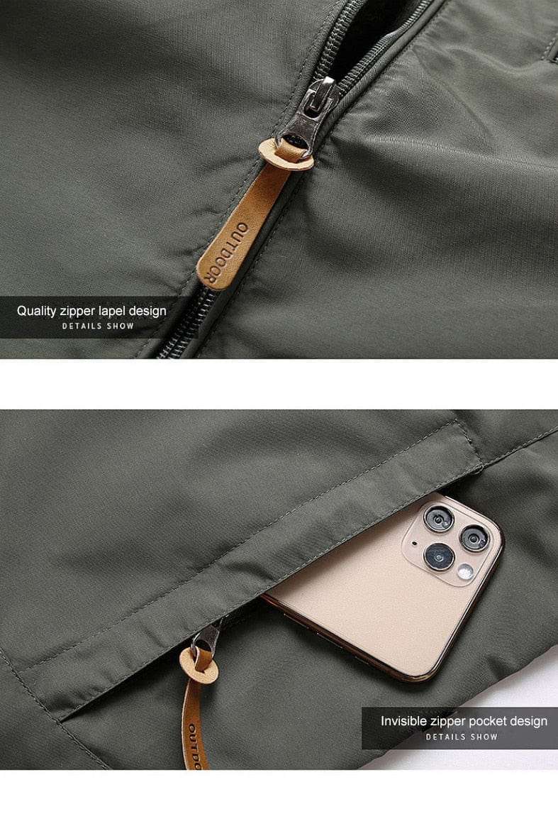 Polyamide Windbreaker Field Jacket jackets