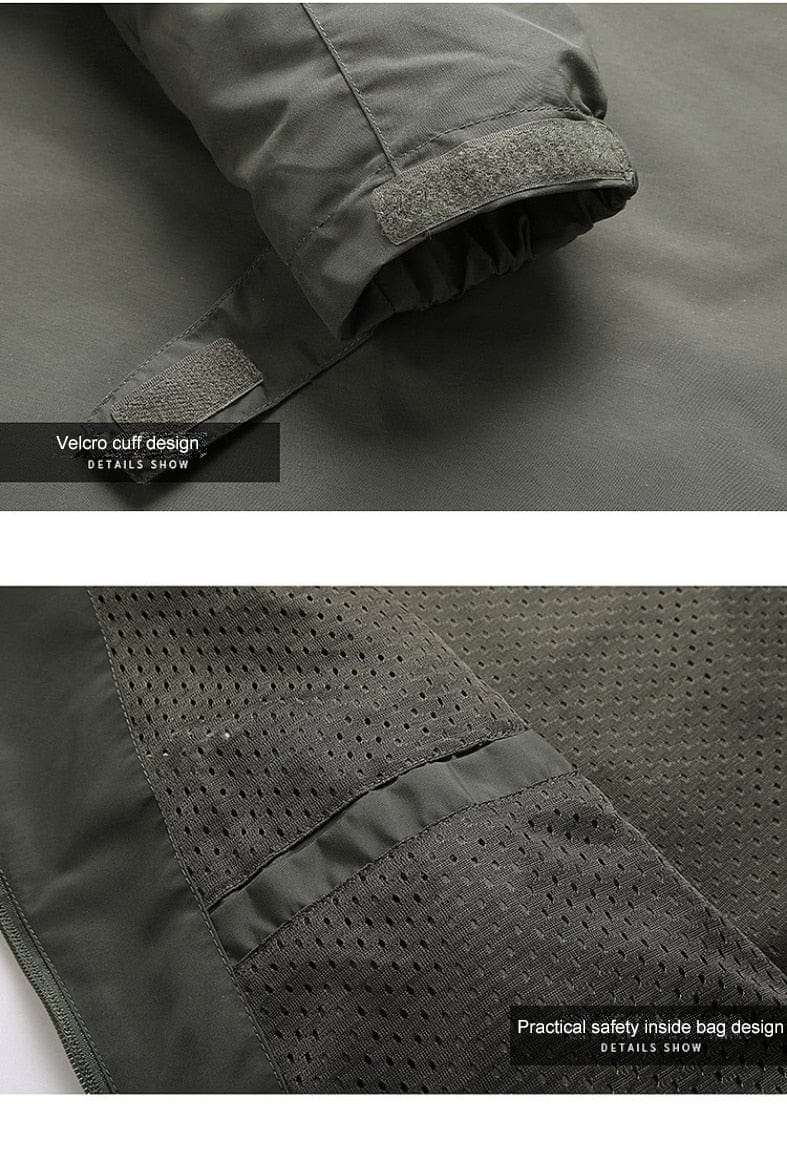 Polyamide Windbreaker Field Jacket jackets