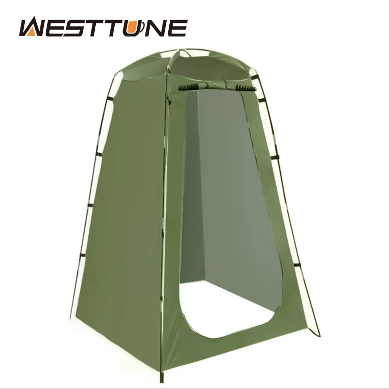 Portable Privacy Shower Tent Waterproof Changing Room Shelter Camping Equipment