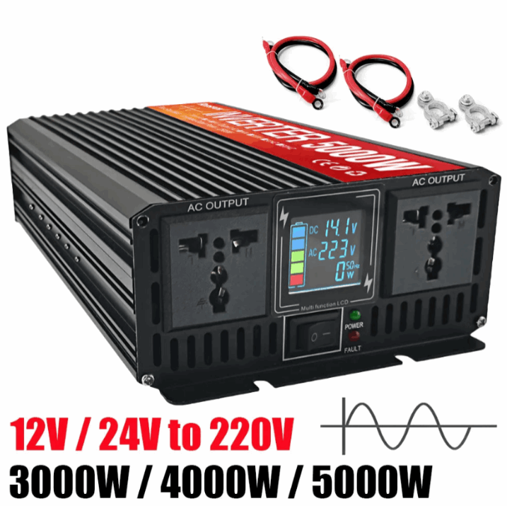 Pure Sine Wave Inverter 3kw, 4kw & 5kw Peak Power DC 12V 24V pure sine inverter