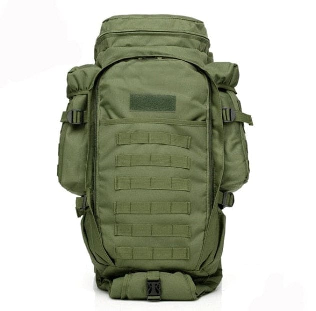 Rugged 70L Over Night Rifle Shovel Tool Camping Backpack Rifle Accesories