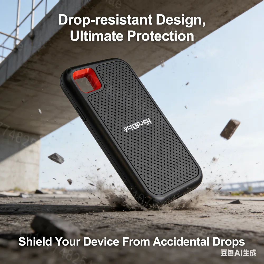 Rugged External SSD Hard Drive (1TB - 256TB) Smart Technology