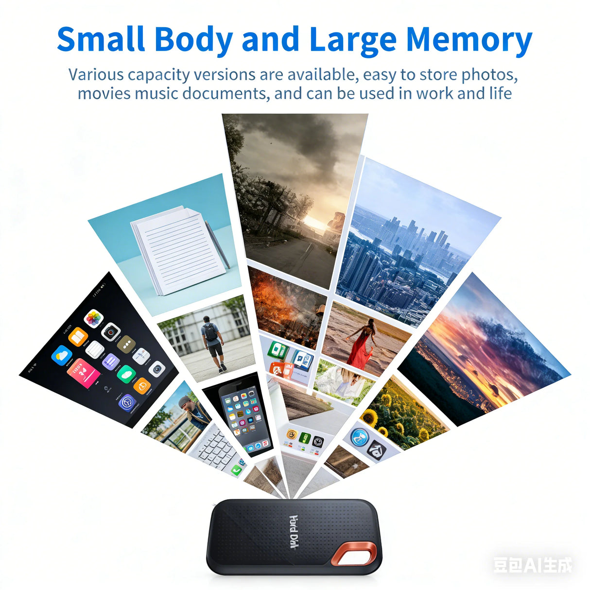 Rugged External SSD Hard Drive (1TB - 256TB) Smart Technology