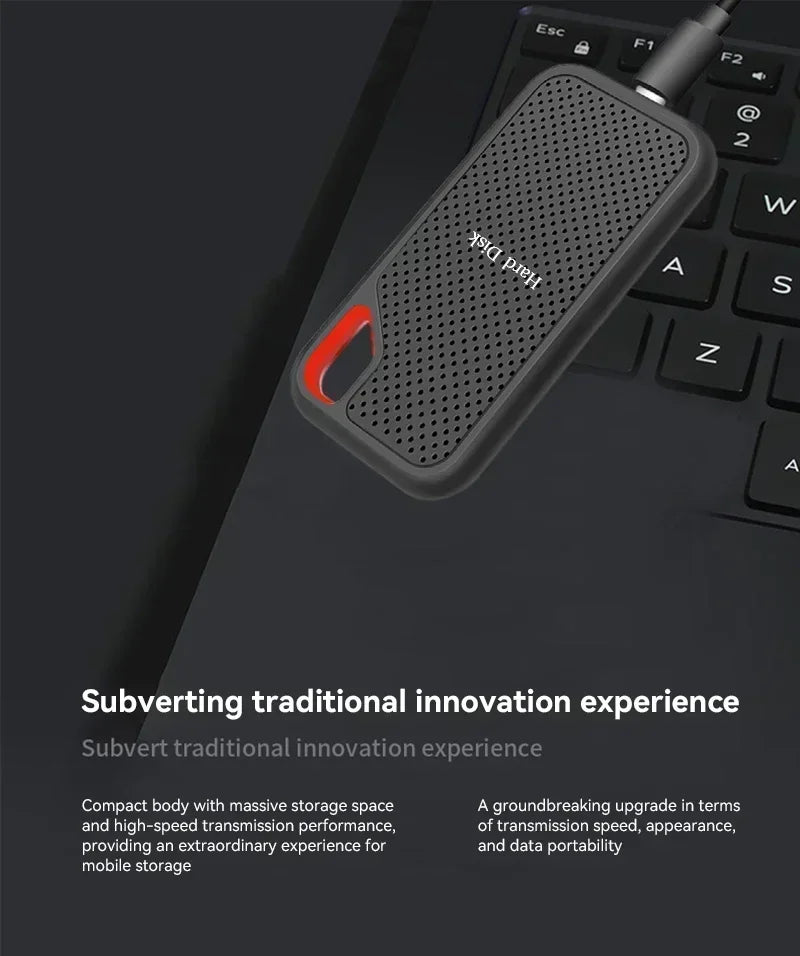 Rugged External SSD Hard Drive (1TB - 256TB) Smart Technology