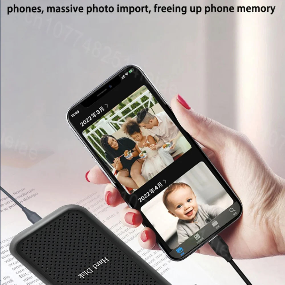 Rugged External SSD Hard Drive (1TB - 256TB) Smart Technology