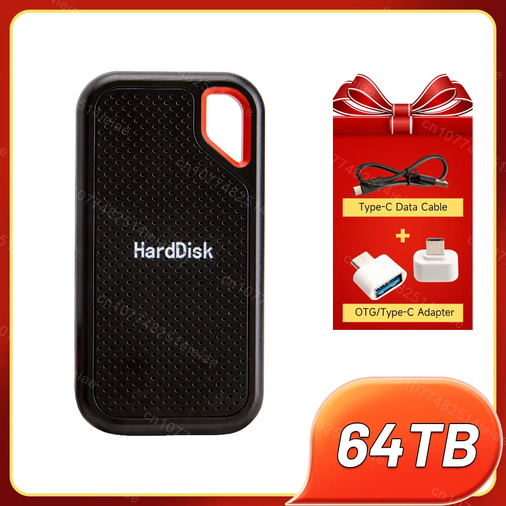 Rugged External SSD Hard Drive (1TB - 256TB) Smart Technology