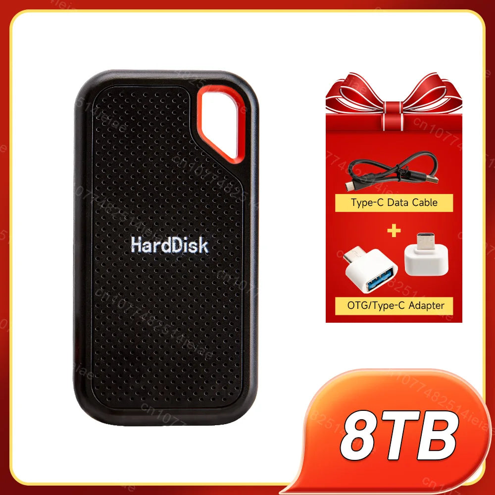 Rugged External SSD Hard Drive (1TB - 256TB) Smart Technology