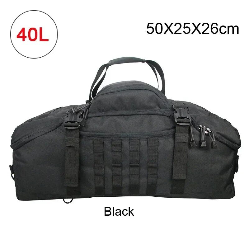 Sport Molle Combination Carry Bag Backpacks BackPacks BushLine 40L Black
