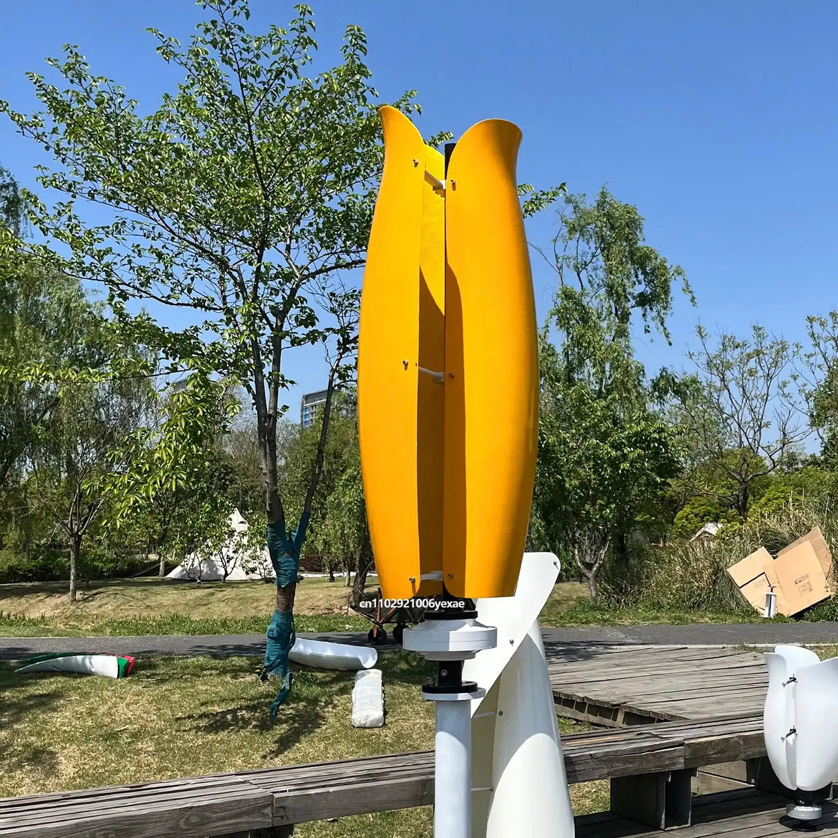 ST-10kW, 15kW & 20kW Vertical Tulip Wind Turbine 12V 24V 48V Wind Power Vertical