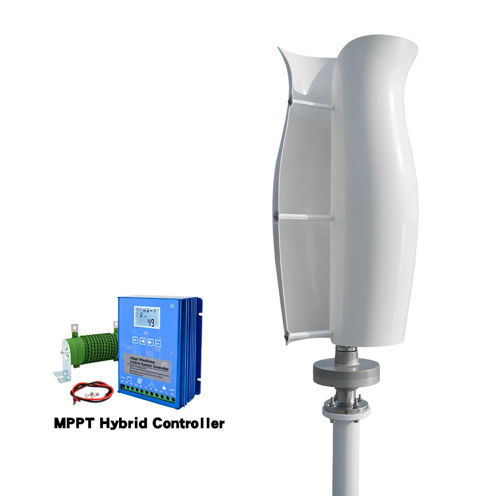 ST-1200W Tulip Wind Turbine 12-24-48V Off-Grid Power