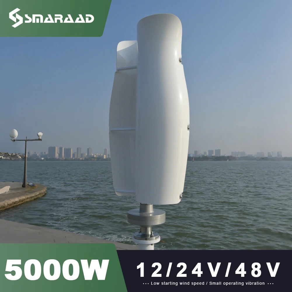 ST-3000 & ST-5000 Flower/Tulip Wind Turbines Wind Power Vertical