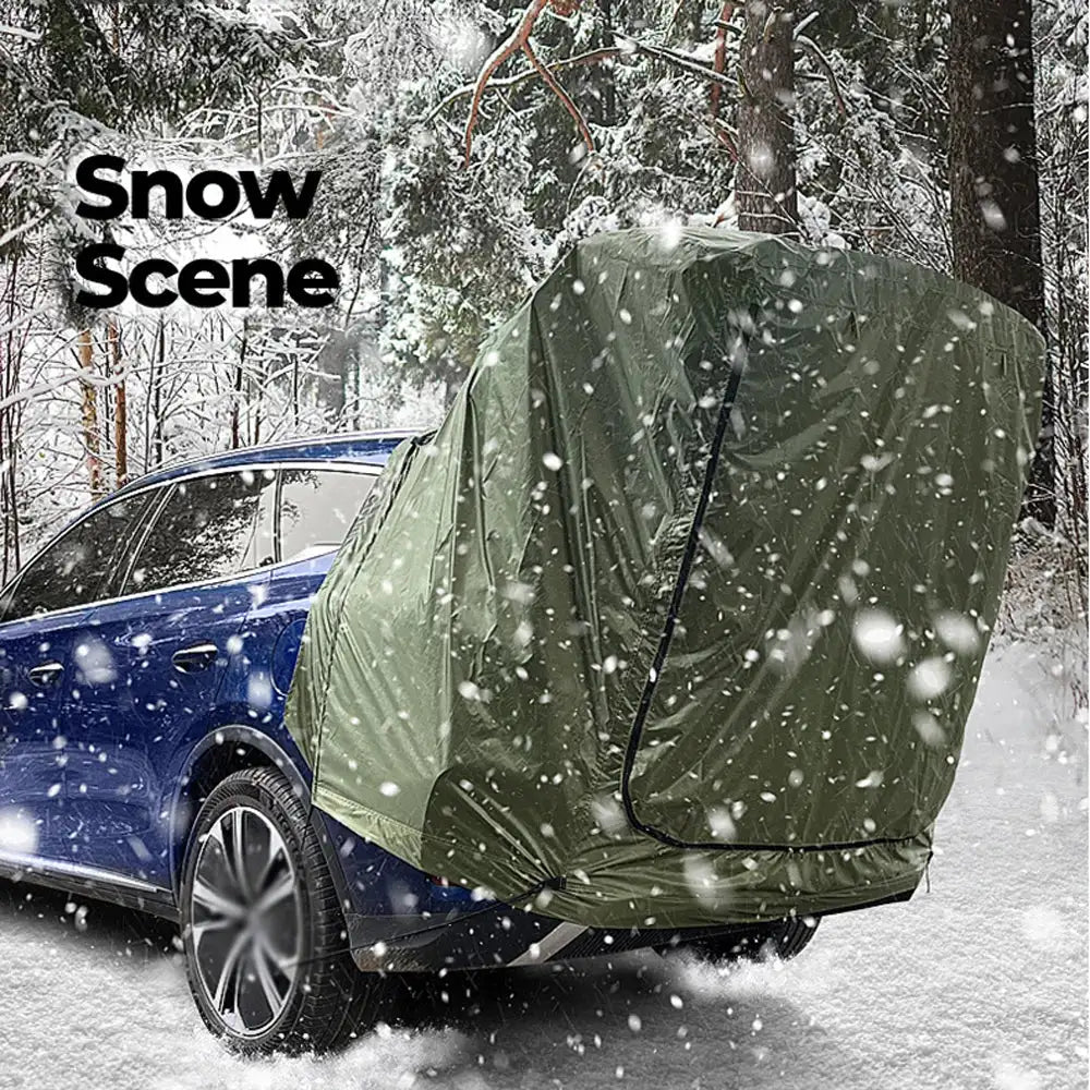 SUV 4x4 Canopy Rear Extension Tent Sun Rain-Proof Car Rear Tent Camping Equipment
