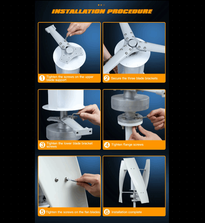 SX Series 5Kw & 10Kw Wind Turbine Hybrid with MPPT with Wi-Fi Controller Wind Power Vertical