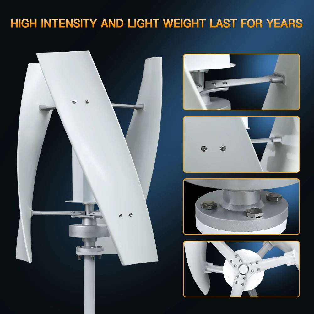SX2-2000 2Kw Vertical Axis Wind Turbine | Off-Grid Power Wind Power